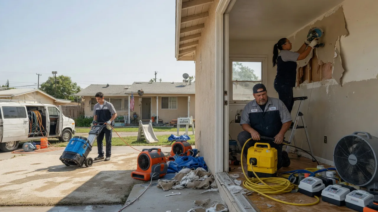 Water Damage Restoration in State Line, PA near me